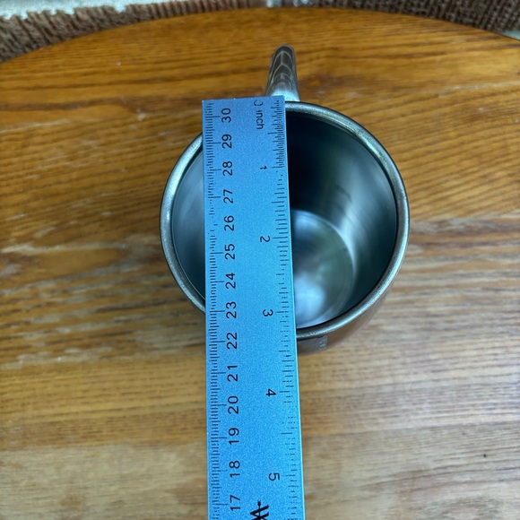 Bike Week Gettysburg 2008 Wild Bill Silver color Mug 5" X 3.75" aluminum tin. - Picture 4 of 8